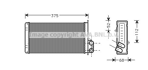 AVA QUALITY COOLING Siltummainis, Salona apsilde RT6226